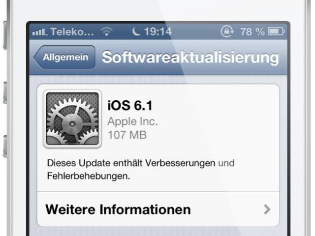 Apple wypuszcza iOS 6.1, jailbreak już wkrótce?